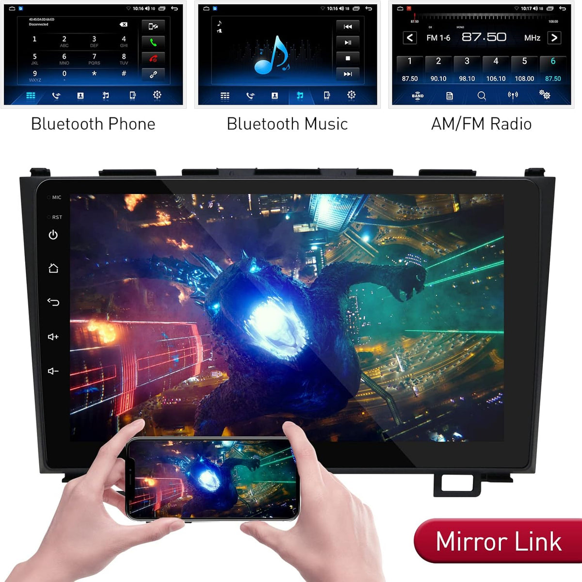 Android 10.0 Car Stereo with Rear View Camera R52641