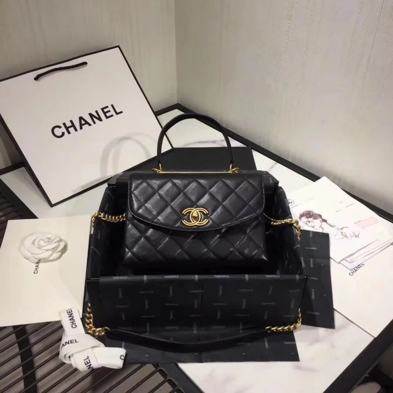 Flap Bag With Top Handle G688