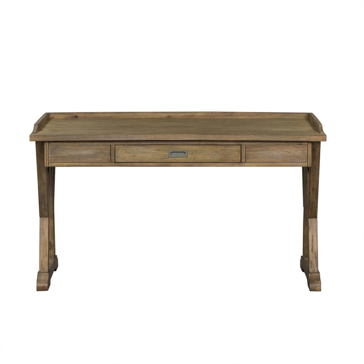 Rustic Saddle Finish Lift Top Writing Desk O7132