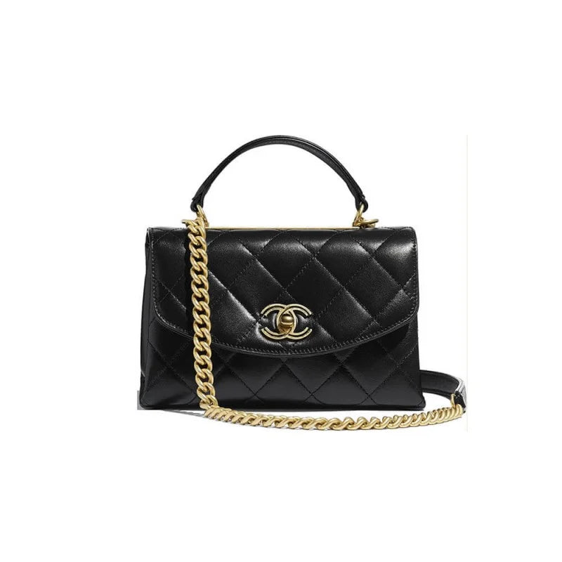 Flap Bag With Top Handle G688
