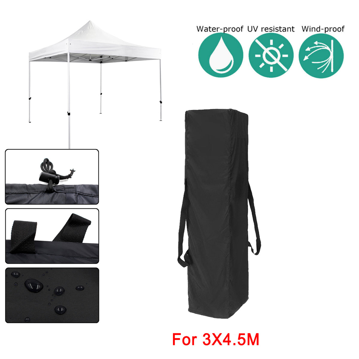 Waterproof Gazebo Marquee Carry Bag with 2 Side Handle M879